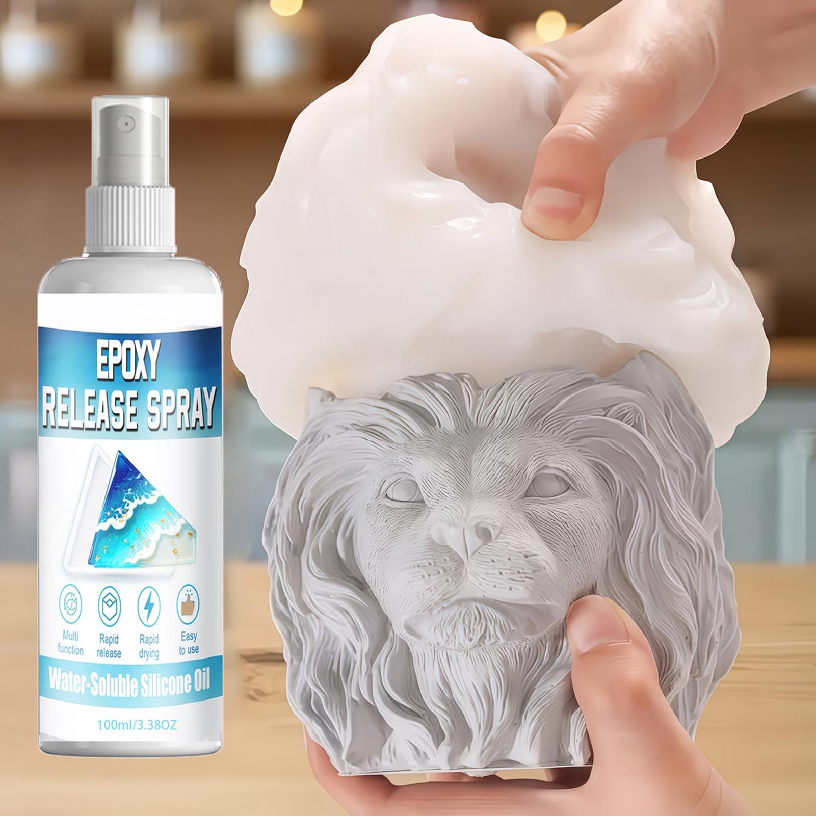 Candle Mold Silicone - Силиконовый спрей-разделитель для эпоксидных смол: прочный,
