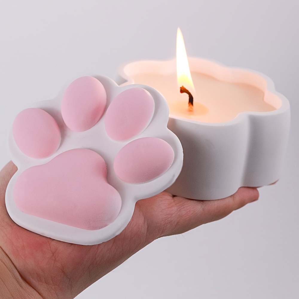 Candle Making Jars - Коробка для хранения кошачьего когтя, силиконовая