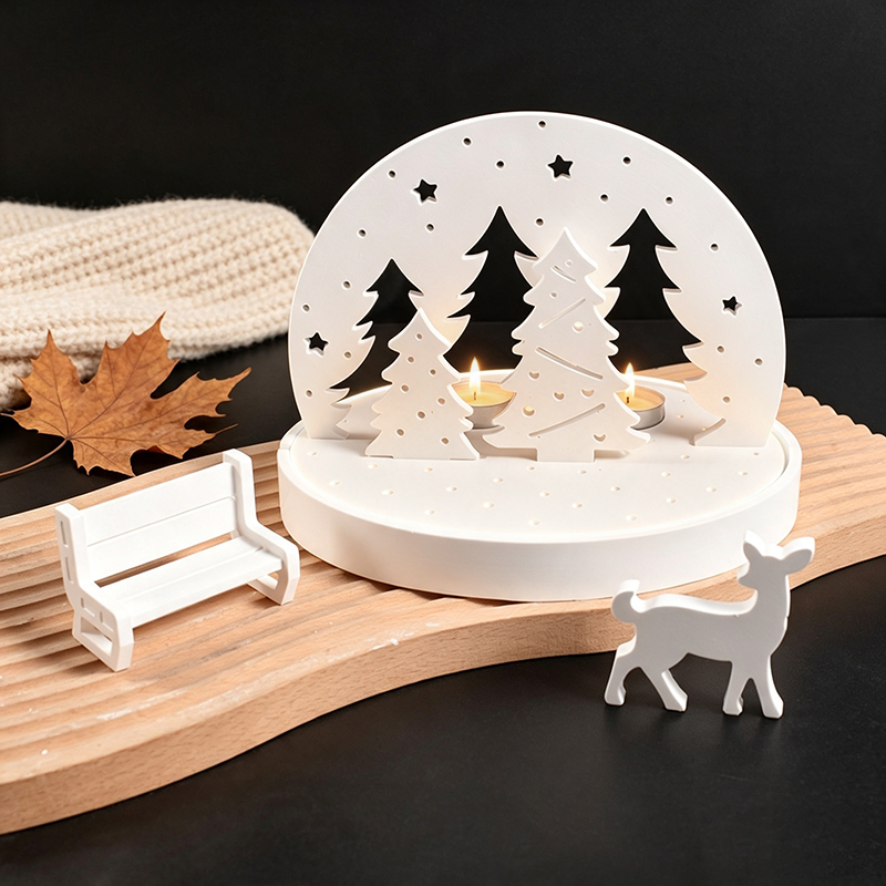 Candle Mold Silicone - Силиконовые формы для подсвечников в виде