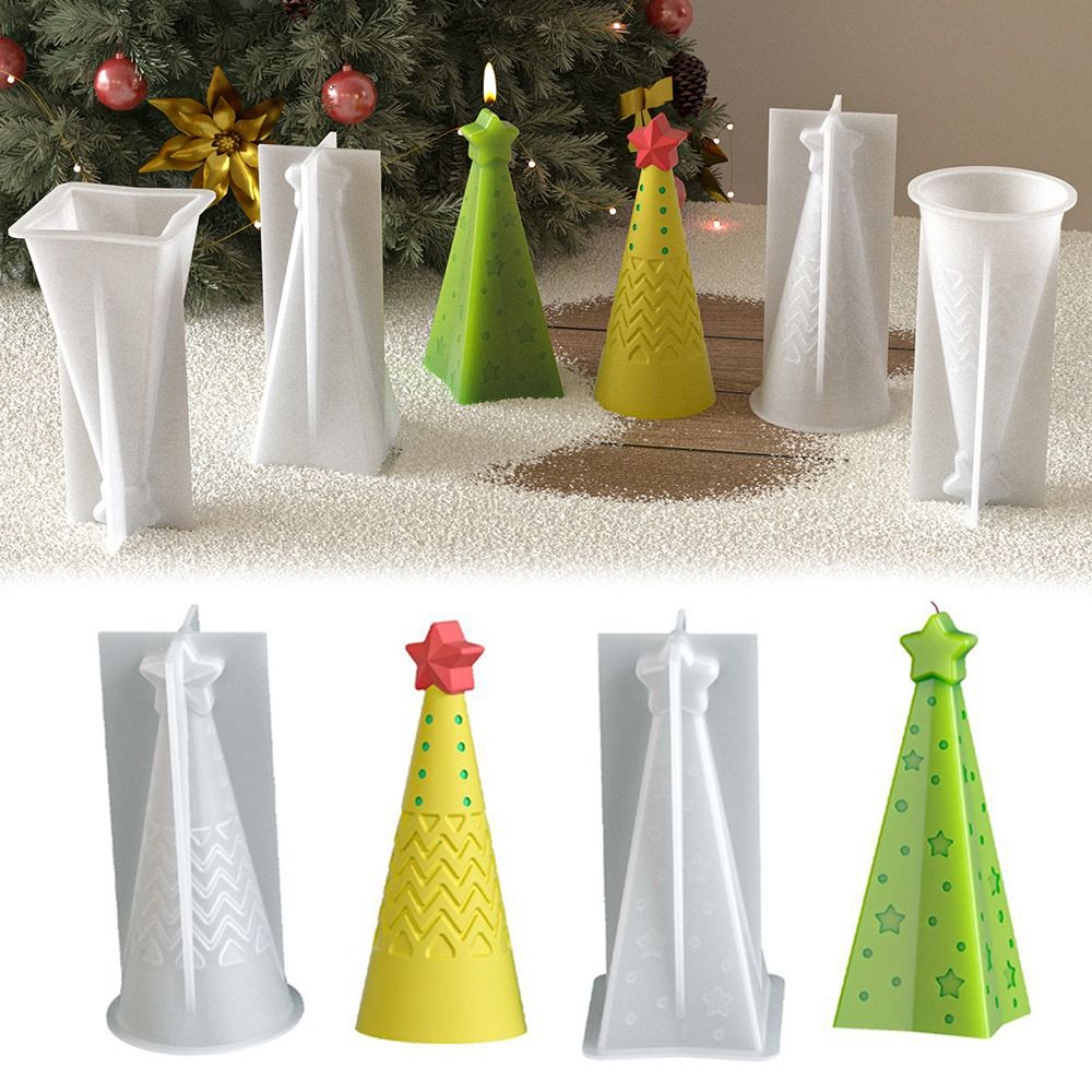 Candle Making Kit Xmas - Силиконовая рождественская форма для свечей в
