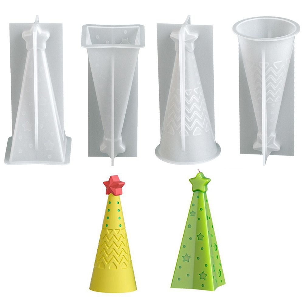 Candle Making Kit Xmas - Новая силиконовая форма для рождественской свечи