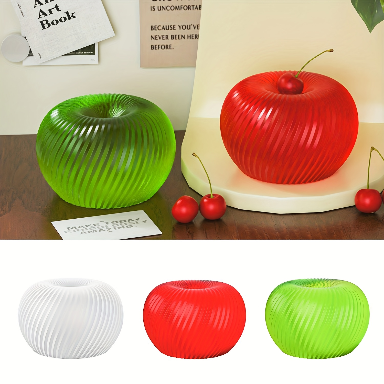 Candle Mold Silicone - Модная силиконовая форма в виде красного