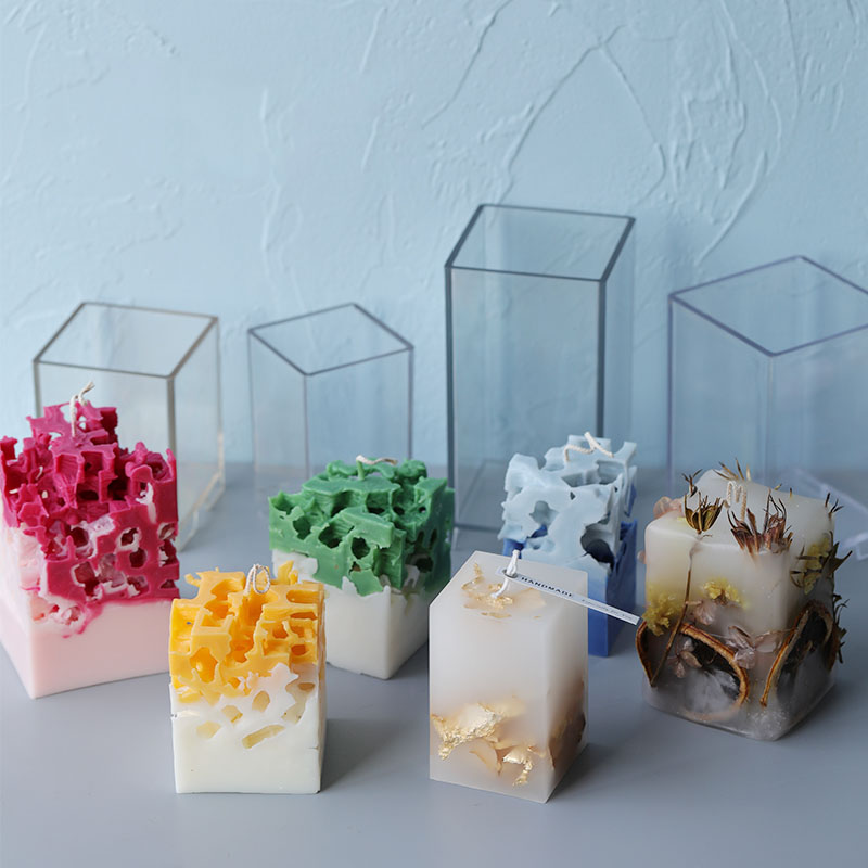 Candle Making Workshop - 3D квадратная прямоугольная колонна для свечей,