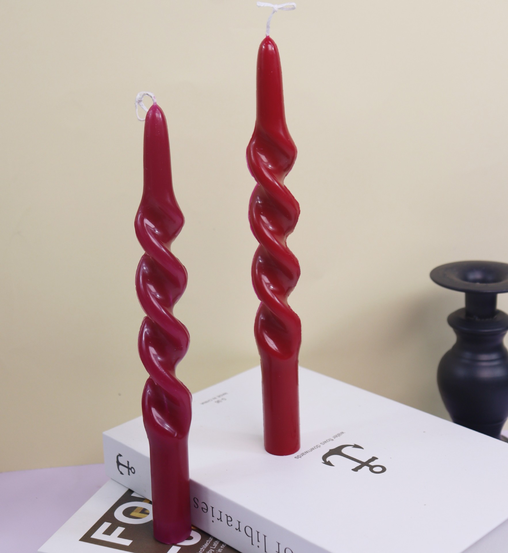 Витая полосатая колонна, акрил – обзор и цена Candle Making Workshop