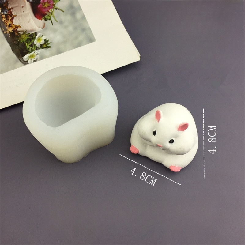 DIY милая форма для хомяка, шо – обзор и цена Candle Mold Silicone