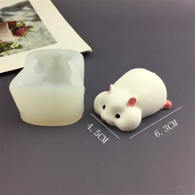 DIY милая форма для хомяка, шо – обзор и цена Candle Mold Silicone
