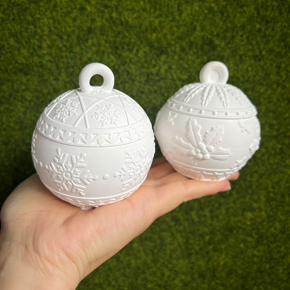 Рождественский круглый шар, ба – обзор и цена Candle Making Jars
