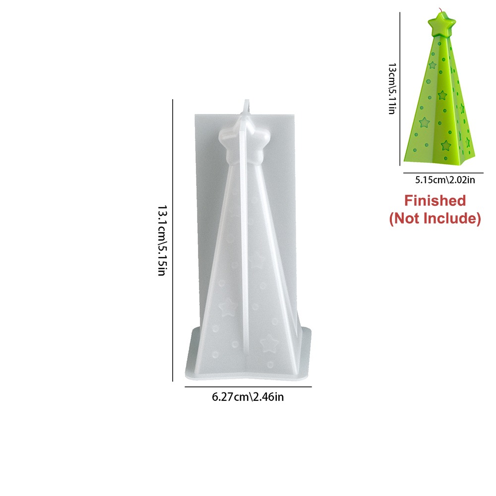 Silicone Christmas Cone Candle – обзор и цена Candle Making Kit Xmas