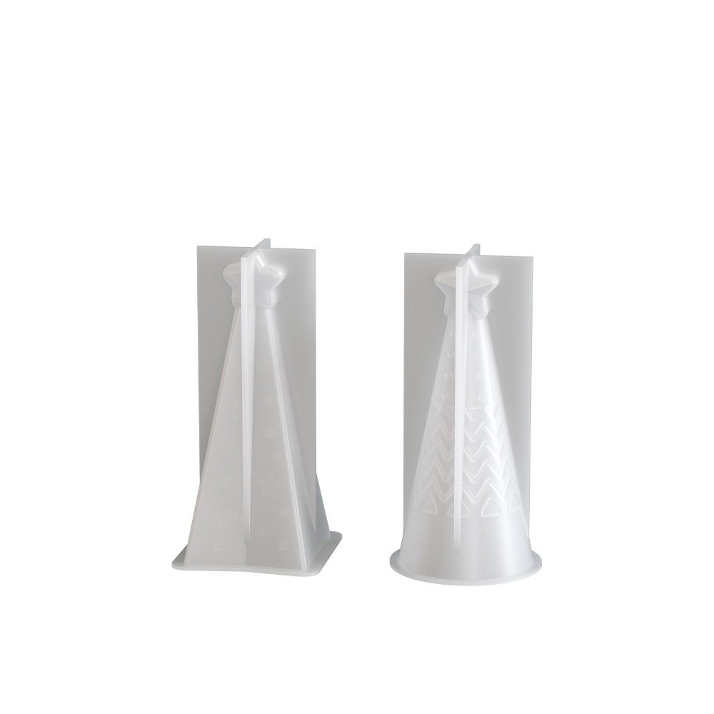 Silicone Christmas Cone Candle – обзор и цена Candle Making Kit Xmas