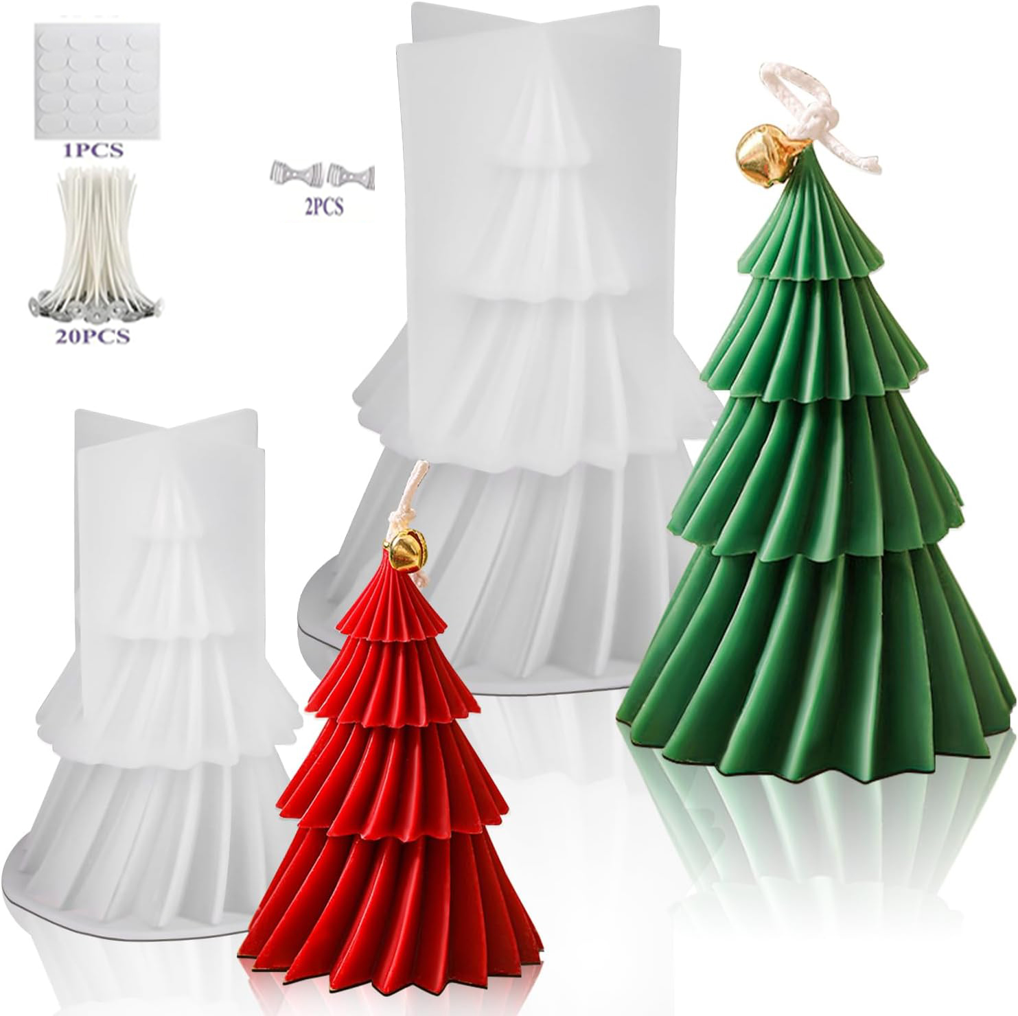 Набор для изготовления силикон – обзор и цена Candle Making Kit Xmas