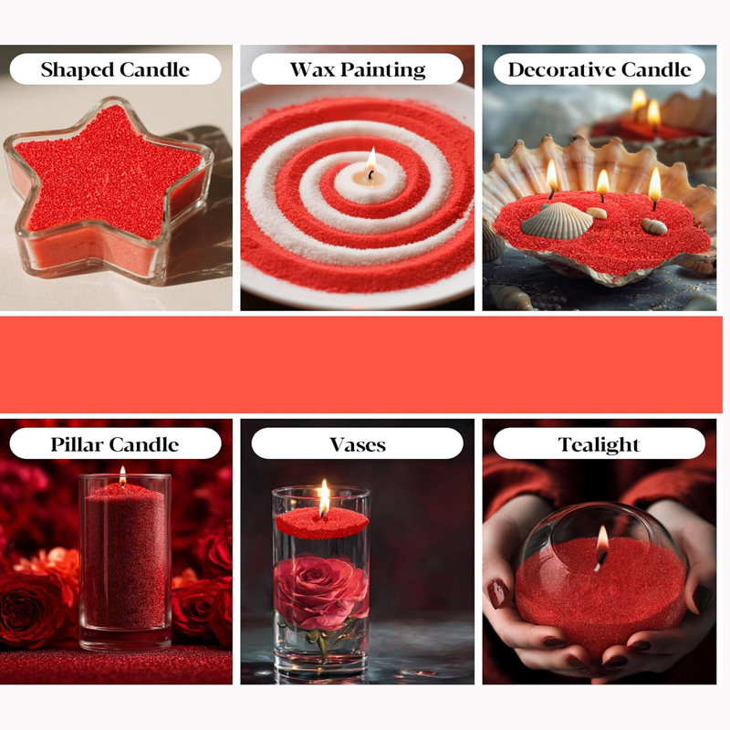 100 г зеленых, белых, красных  – обзор и цена Candle Making Kit