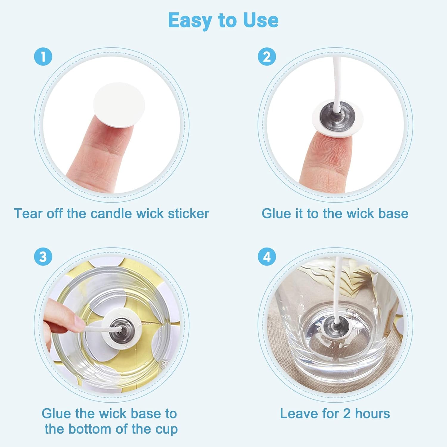 400 шт./100 шт. наклейки на фи – обзор и цена Candle Making Workshop