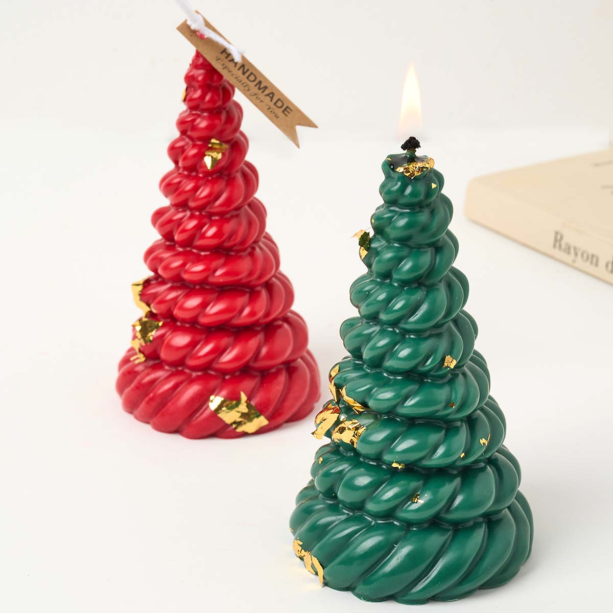 3D конопляная веревка, рождест – обзор и цена Candle Making Kit Xmas