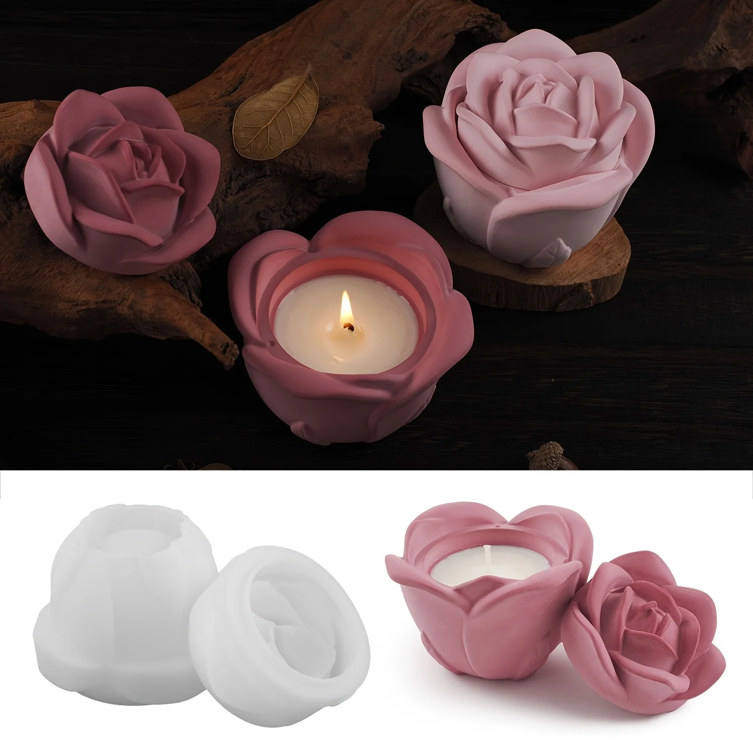 Набор из 2 предметов, силиконо – обзор и цена Candle Mold Silicone