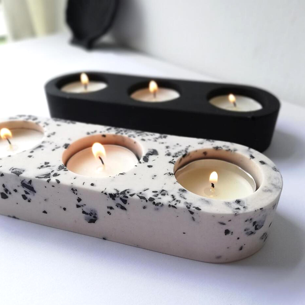3-отверстие подсвечники цемент – обзор и цена Candle Making Jars