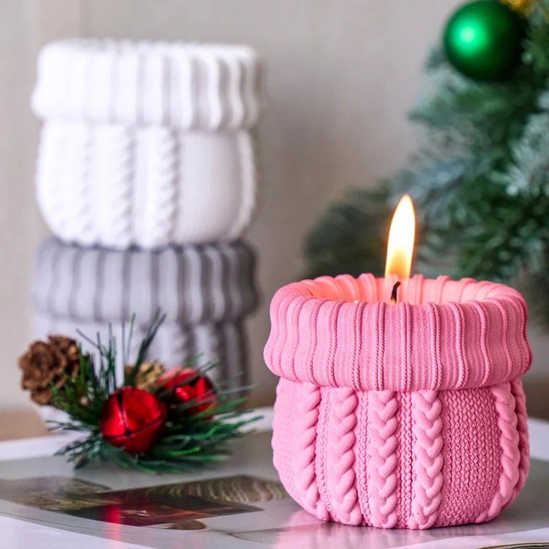 форма для свечей из вязаной пр – обзор и цена Candle Making Yarn