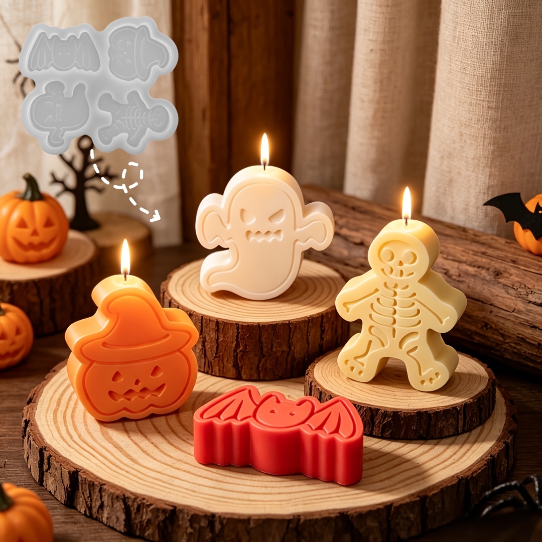 Набор силиконовых форм с 4 пол – обзор и цена Candle Mold Silicone