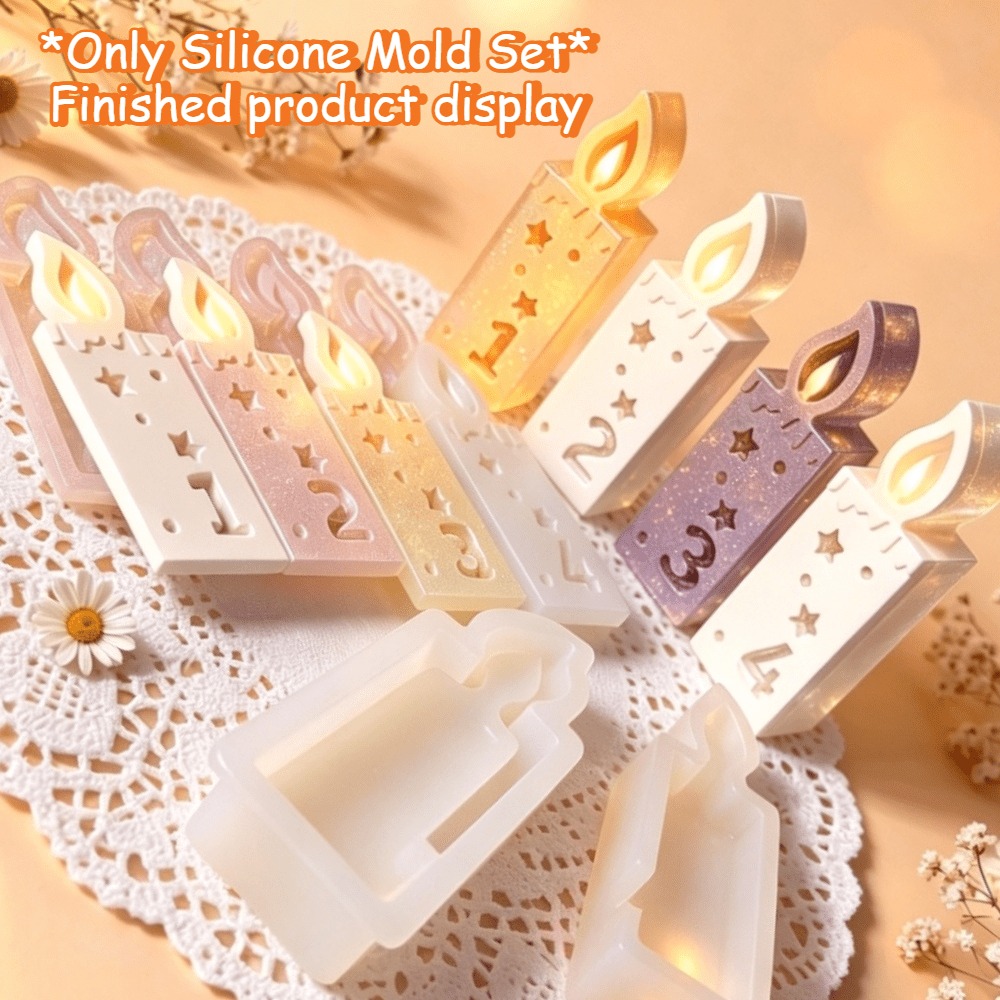 Набор силиконовых форм для све – обзор и цена Candle Making Kit Xmas